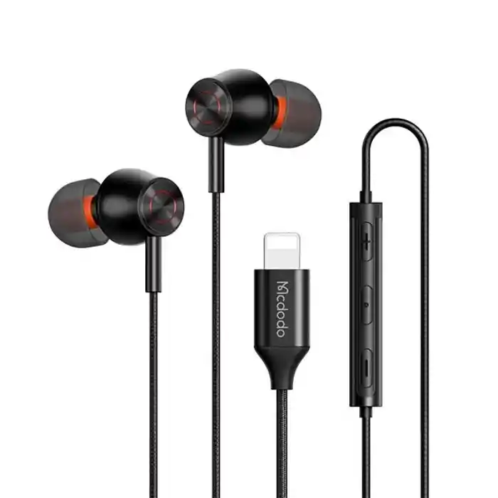 Mcdodo Micro Star Series Stereo Wired Earphone for Lightning